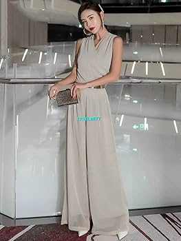 Amazon.co.jp: パーティードレス パンツ パンツドレス 結婚式